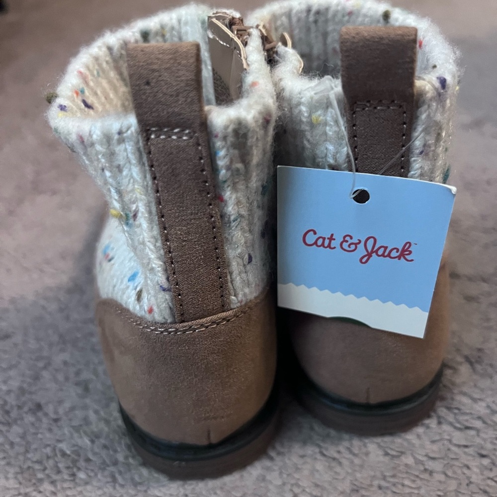 NWT Cat & Jack Girl Toddler Boots